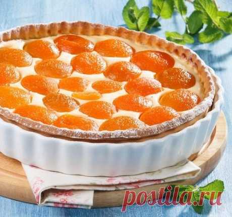 Пирог с творогом и абрикосами: пошаговый рецепт