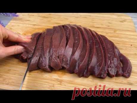 Как пожарить печень с луком! Легко, вкусно и быстро!