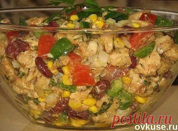 Очень вкусный салат, без майонеза. - Простые рецепты Овкусе.ру