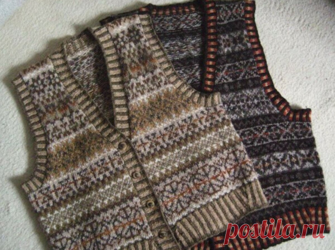 Техники вязания. Многоцветные узоры Fair Isle. | Вязалки Веселого Хомяка | Яндекс Дзен
