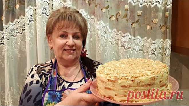 Торт Наполеон без выпечки, за 15 минут. Пошаговый рецепт.Napoleon cake without baking in 15 minutes.