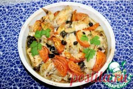 Запечённая курица по-провански - кулинарный рецепт