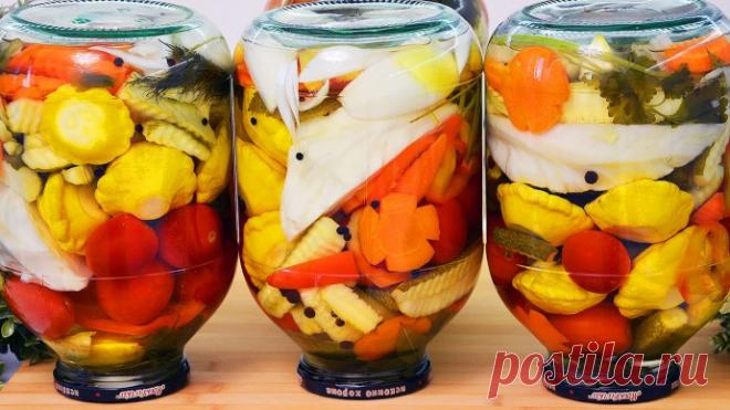 ОВОЩНОЕ АССОРТИ НА ЗИМУ (Без Стерилизации)