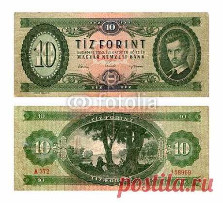 ten forints, Hungary, 1962 из vadim0001, Роялти-фри стоковое фото #60435307 на Fotolia.ru