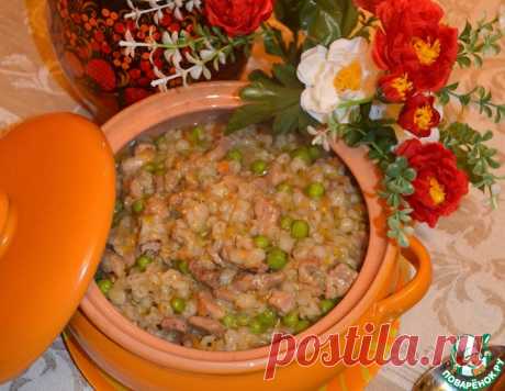 Перловая каша с мясом "Жемчужная" – кулинарный рецепт