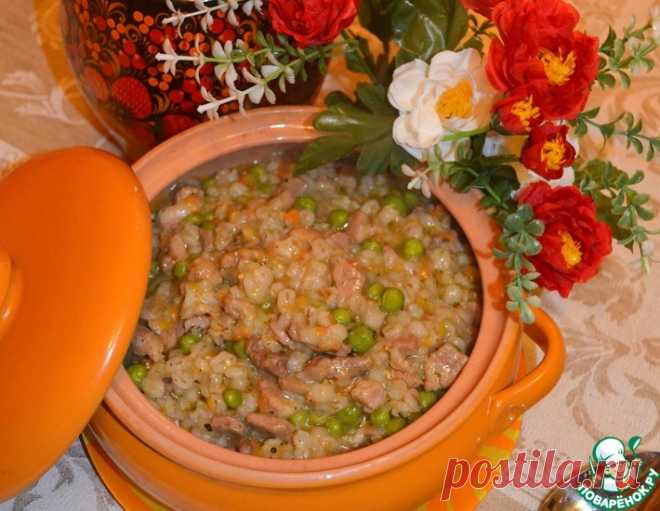 Перловая каша с мясом 
