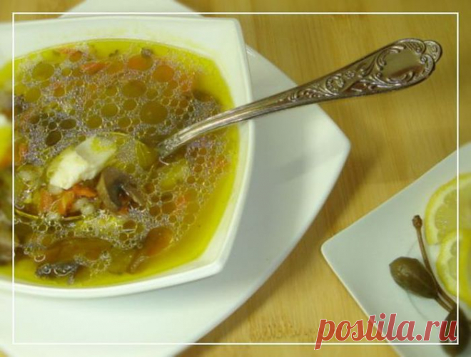 Классический рецепт рассольника .