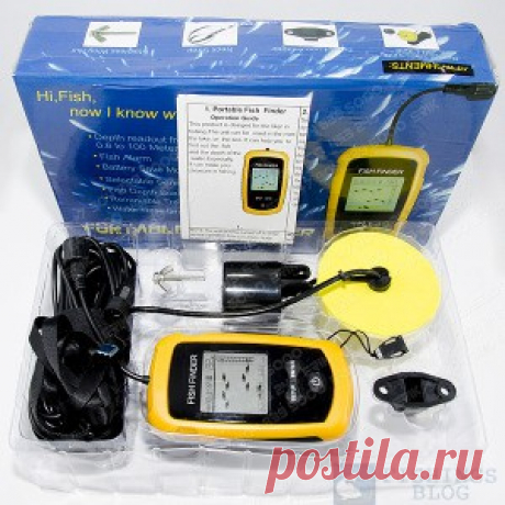Обзор эхолота Fish Finder FF 1108-1