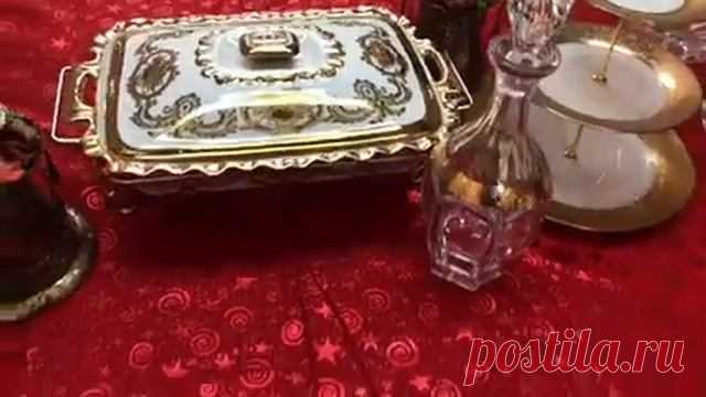 сервировка новогоднего стола ?? как красиво сервировать стол