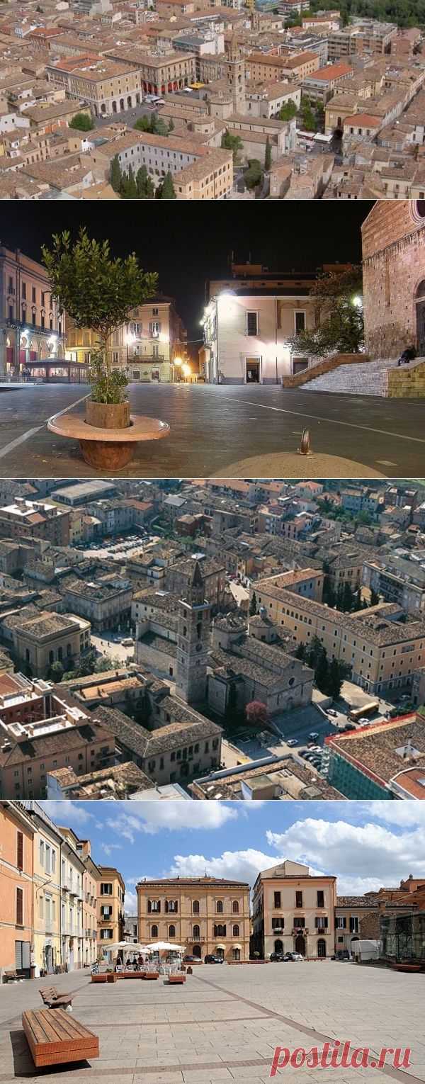 Город Терамо в итальянском регионе Абруццо - Неаполь по-славянски