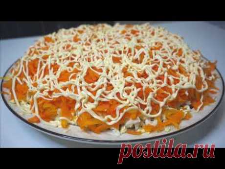НЕ МИМОЗА – любимый рецепт рыбного салата