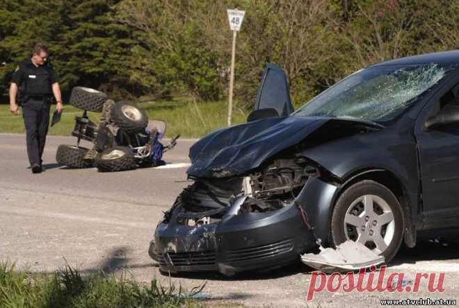 Авария на квадроцикле