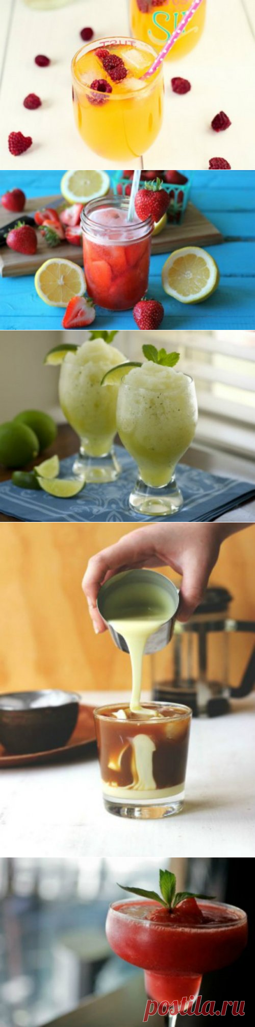 Топ-25: Напитки, которые освежат вас в жаркий день