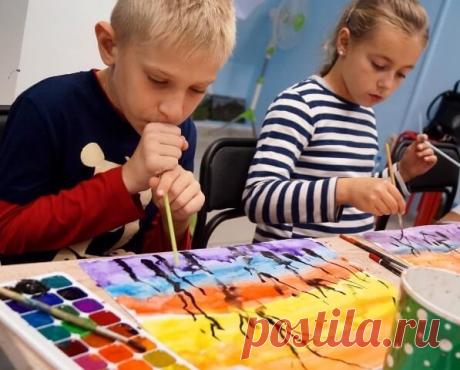 Учим детей рисовать: 20 уникальных техник, доступных каждому родителю