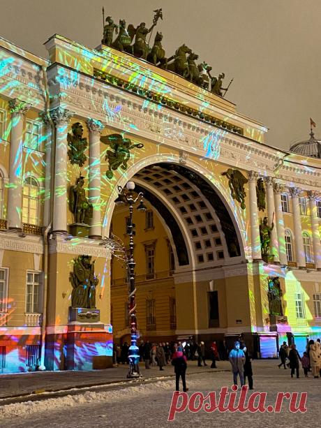 Новогодняя прогулка по Петербургу. | Погуляльщица | Дзен