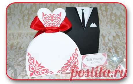 Бонбоньерки &quot;Жених и Невеста&quot; 250тг./шт.