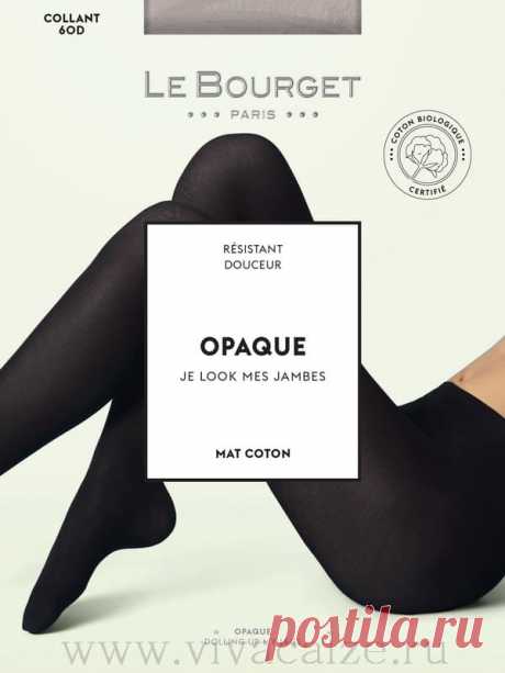 Le Bourge OPAQUE MAT 60 cotton колготки теплые купить