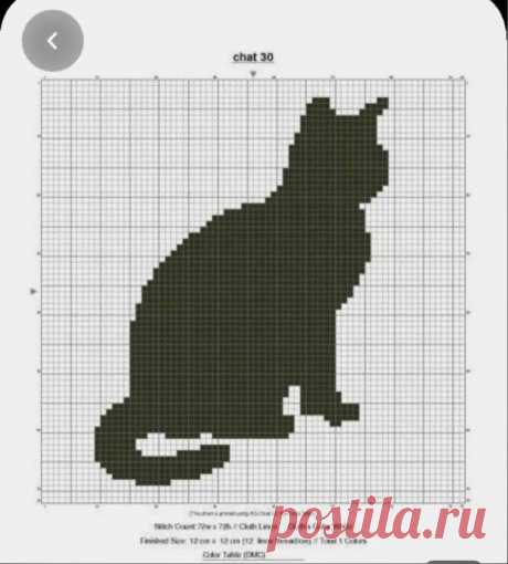 ​Вышиваем котиков