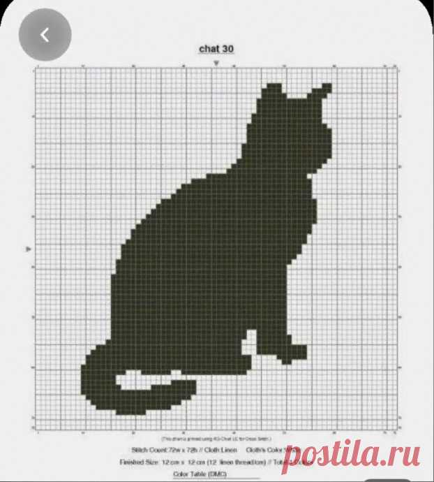 ​Вышиваем котиков
