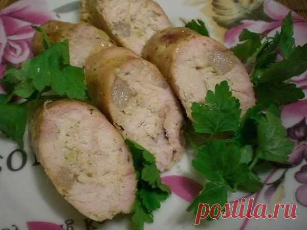 Самая вкусная домашняя колбаса из курицы -  "Кулинария для Всех и Каждого"