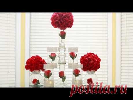 Dollar Tree Wedding Centerpiece DIY
