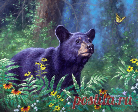 Художник Abraham Hunter.