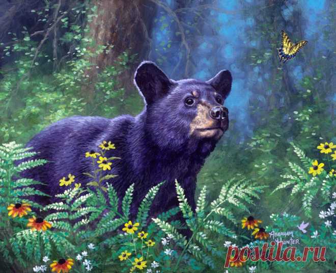 Художник Abraham Hunter.