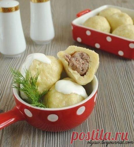 Картофельные клёцки с мясом - Лучшие кулинарные рецепты интернета