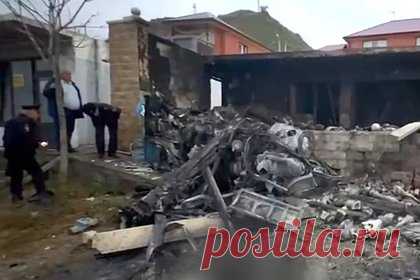 Появилась приоритетная версия крушения вертолета в Дагестане