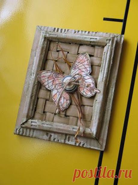 МК рамочки или знакомтесь-гофрокартон!