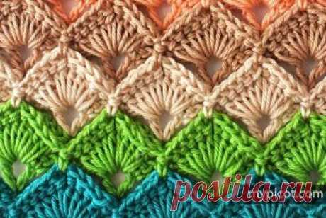 новый узор от MyPicot | Free crochet patterns
#крючок #узор_вязания #мк