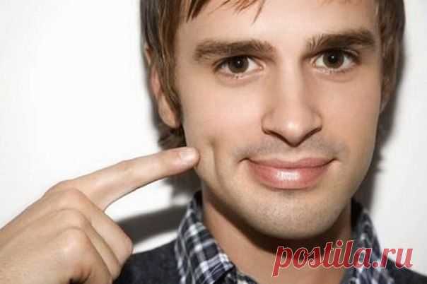 Ямочки на щеках -  это на самом деле генетический дефект. Они означают, что мышцы росли неправильно и между ними образовались впадины. / Интересное в IT