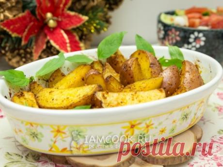 Картофель, запеченный с лимонной цедрой