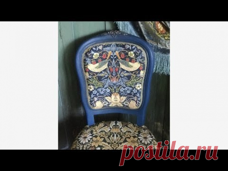 Стулья ручной работы от Маковской Анастасии.  Часть 2. - YouTube