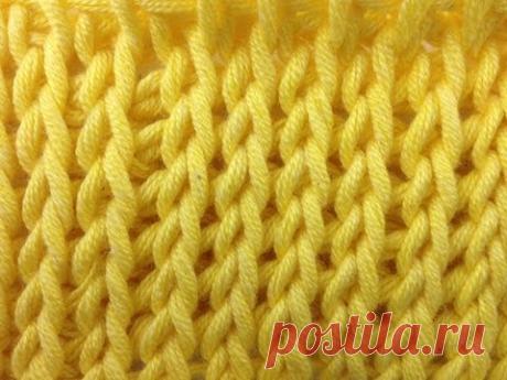 Tunesisch Häkeln - Strickstich