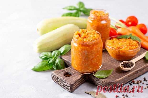 Кабачковая икра на зиму через мясорубку — Домашняя кулинария