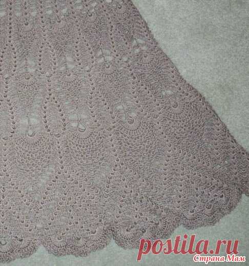 Юбочка неизвестного автора. Онлайн. - Вяжем вместе он-лайн - Страна Мам