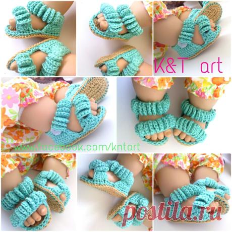 Вязаная крючком детская обувь. Вязать крючком пинетки | Diy24