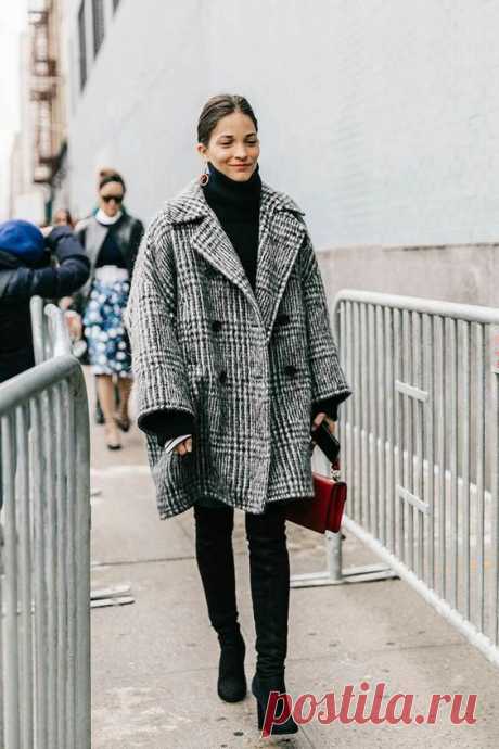 Street Style в клетку — Модно / Nemodno