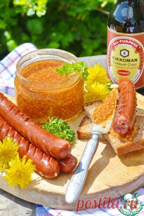 Сладкая абрикосовая горчица - кулинарный рецепт