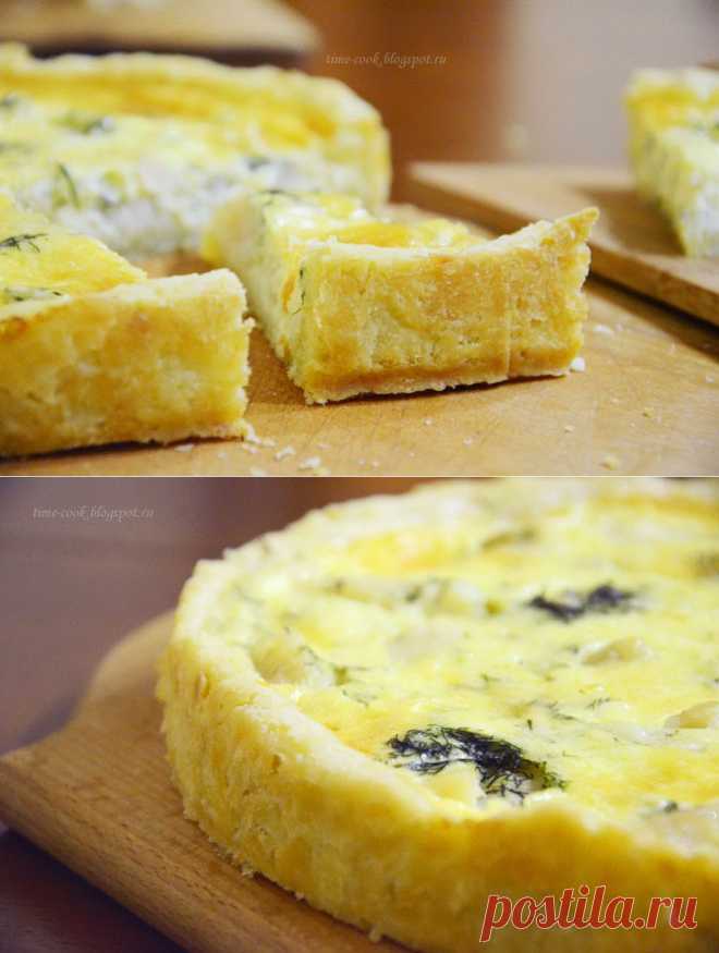 Мастерская на кухне: Заливной пирог с рыбой.