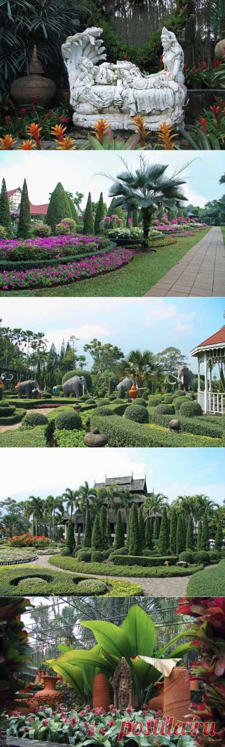 Тропический сад Нонг Нуч(Nong Nooch Tropical Garden).