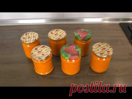 Простой рецепт Кабачковой Икры на зиму