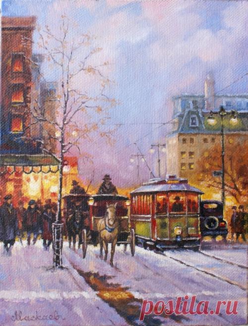 Картины художника Александра Васильевича Маскаева (60 работ) » Картины, художники, фотографы на Nevsepic