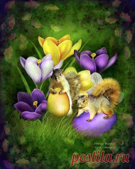 Компьютерные картины Кэрол Каваларис /Carol Cavalaris