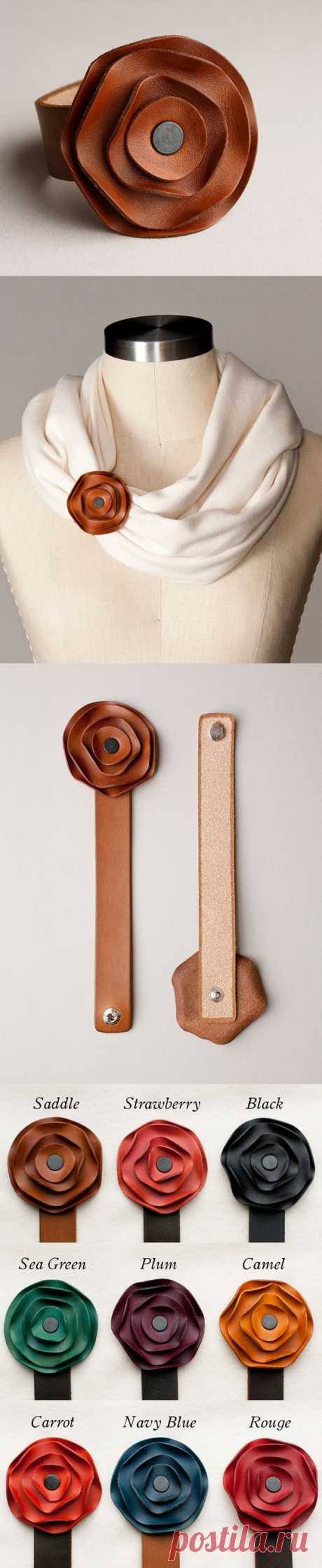 Scarf Cuff - Saddle