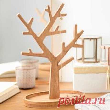 Schmuckhalter aus Holz H 30 cm ...