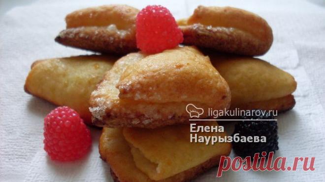 Печенье творожное "Поцелуйчики" – рецепт с фото от Лиги Кулинаров, пошаговый рецепт