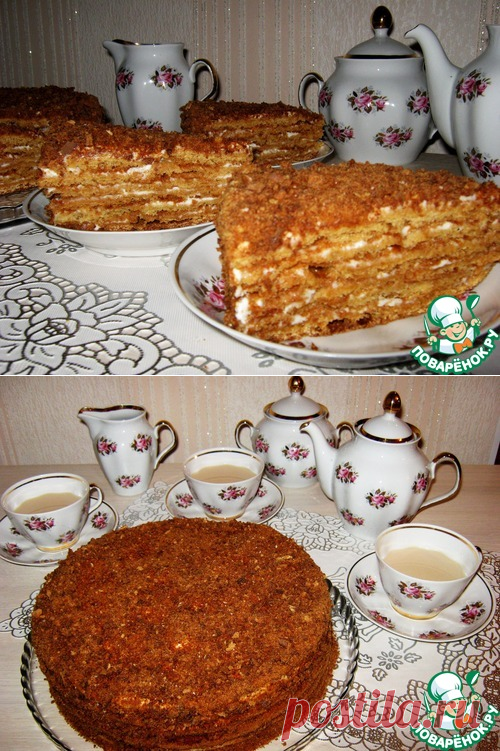 Медовый торт 