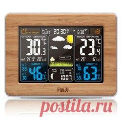 Интересные находки с Aliexpress, на которые стоит обратить внимание - беспроводная метеостанция с ярким дисплеем, 